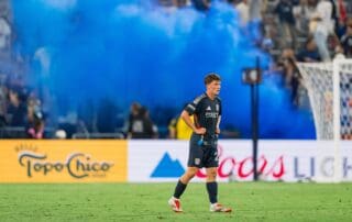 San Diego Football Club on the field